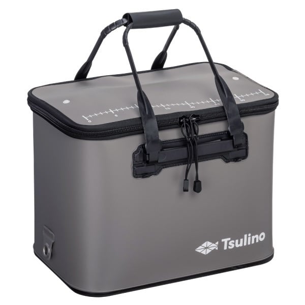 セミハードバッカン【肉厚EVA採用で丈夫/磯/堤防】(40cm-クールグレー)